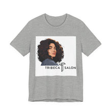 Load image into Gallery viewer, Tribeca Salon Graphic Tee — Curly Hair Portrait Hairdresser T-Shirt