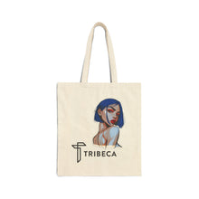Load image into Gallery viewer, Tribeca Portrait Canvas Tote Bag — Stylish Indie Art Shopper