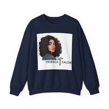 Load image into Gallery viewer, Salon Crewneck Sweatshirt — Tribeca Salon Logo & Illustration