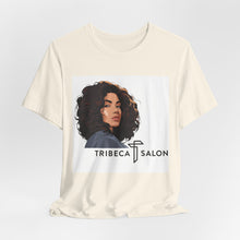 Load image into Gallery viewer, Tribeca Salon Graphic Tee — Curly Hair Portrait Hairdresser T-Shirt