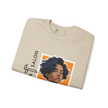 Load image into Gallery viewer, Crewneck Sweatshirt — Tribeca Salon Portrait Graphic