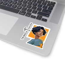 Load image into Gallery viewer, Tribeca Salon Portrait Sticker — Stylish Kiss-Cut Salon Logo Decal