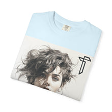 Load image into Gallery viewer, Portrait Photo Tee — Moody Artistic Woman Print T-Shirt