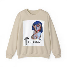 Load image into Gallery viewer, Tribeca Portrait Crewneck Sweatshirt — Stylish Illustrated Woman Graphic
