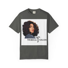 Load image into Gallery viewer, Tribeca Salon Portrait T-Shirt — Stylish Hair Salon Logo Tee