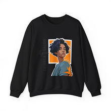 Load image into Gallery viewer, Crewneck Sweatshirt — Tribeca Salon Portrait Graphic