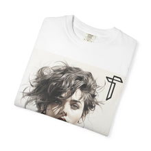 Load image into Gallery viewer, Portrait Photo Tee — Moody Artistic Woman Print T-Shirt
