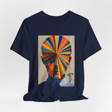 Load image into Gallery viewer, Abstract Colorburst Portrait T‑Shirt