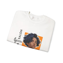 Load image into Gallery viewer, Crewneck Sweatshirt — Tribeca Salon Portrait Graphic
