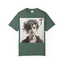 Load image into Gallery viewer, Portrait Photo Tee — Moody Artistic Woman Print T-Shirt