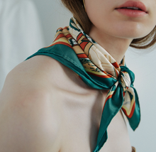 Load image into Gallery viewer, "Madagascar" Silk Bandana