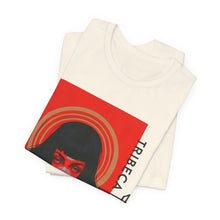 Load image into Gallery viewer, Graphic Tee — Red Portrait 'Tribeca Salon' Art Shirt
