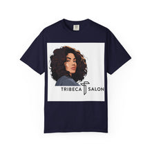 Load image into Gallery viewer, Tribeca Salon Portrait T-Shirt — Stylish Hair Salon Logo Tee
