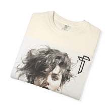 Load image into Gallery viewer, Portrait Photo Tee — Moody Artistic Woman Print T-Shirt

