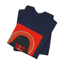 Load image into Gallery viewer, Graphic Tee — Red Portrait 'Tribeca Salon' Art Shirt
