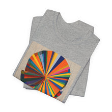 Load image into Gallery viewer, Abstract Colorburst Portrait T‑Shirt
