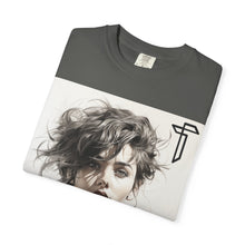 Load image into Gallery viewer, Portrait Photo Tee — Moody Artistic Woman Print T-Shirt
