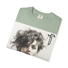 Load image into Gallery viewer, Portrait Photo Tee — Moody Artistic Woman Print T-Shirt
