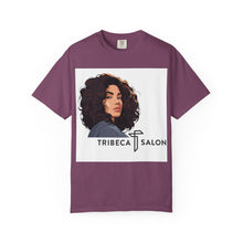 Load image into Gallery viewer, Tribeca Salon Portrait T-Shirt — Stylish Hair Salon Logo Tee
