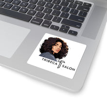 Load image into Gallery viewer, Tribeca Salon Kiss-Cut Sticker — Curly Hair Beauty Logo Sticker
