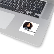 Load image into Gallery viewer, Tribeca Salon Kiss-Cut Sticker — Curly Hair Beauty Logo Sticker

