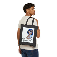 Load image into Gallery viewer, Tribeca Portrait Canvas Tote Bag — Stylish Indie Art Shopper
