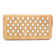 Load image into Gallery viewer, Handmade women's cork wallet BAG-328-B-6
