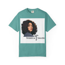 Load image into Gallery viewer, Tribeca Salon Portrait T-Shirt — Stylish Hair Salon Logo Tee
