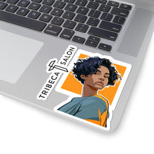 Load image into Gallery viewer, Tribeca Salon Portrait Sticker — Stylish Kiss-Cut Salon Logo Decal
