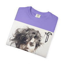 Load image into Gallery viewer, Portrait Photo Tee — Moody Artistic Woman Print T-Shirt
