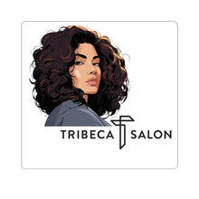Load image into Gallery viewer, Tribeca Salon Kiss-Cut Sticker — Curly Hair Beauty Logo Sticker
