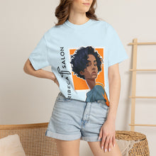 Load image into Gallery viewer, Tribeca Salon Portrait T-Shirt — Graphic Hair Salon Tee
