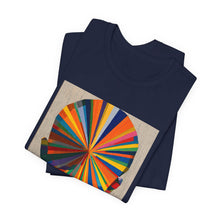 Load image into Gallery viewer, Abstract Colorburst Portrait T‑Shirt
