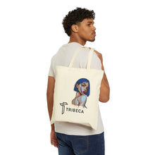 Load image into Gallery viewer, Tribeca Portrait Canvas Tote Bag — Stylish Indie Art Shopper
