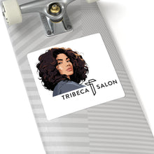 Load image into Gallery viewer, Tribeca Salon Kiss-Cut Sticker — Curly Hair Beauty Logo Sticker

