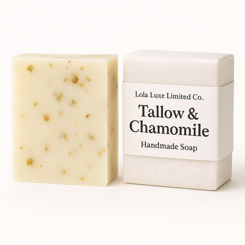 Tallow & Chamomile Bliss Handmade Soap-0