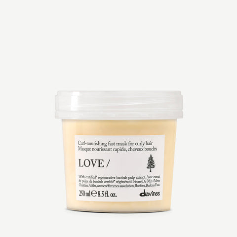LOVE CURL mask