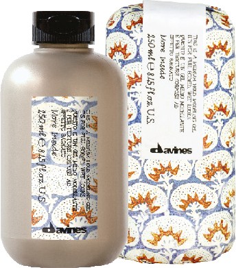 Davines Medium Hold Modeling Gel Packaging Fabric Hair Care